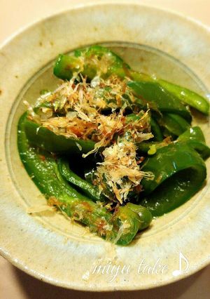 醤油おかかのピーマン♪-レシピのメイン写真