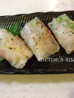 生春巻きイタリアンサラダ-レシピのメイン写真