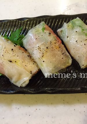 生春巻きイタリアンサラダ-レシピのメイン写真