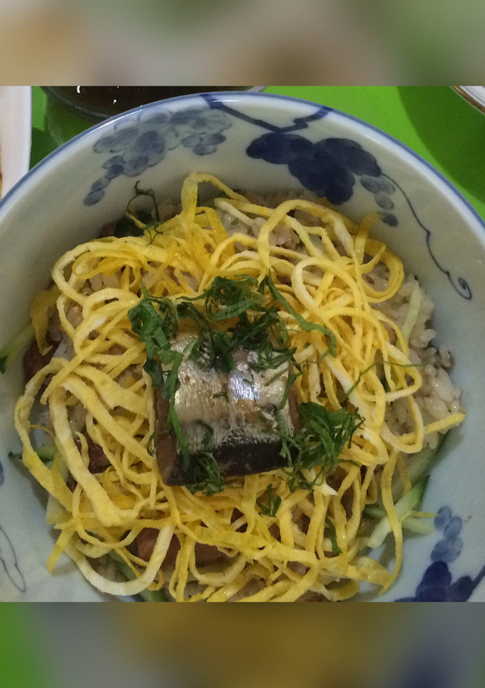 簡単！美味しい_さっぱり秋刀魚ちらし-レシピのメイン写真