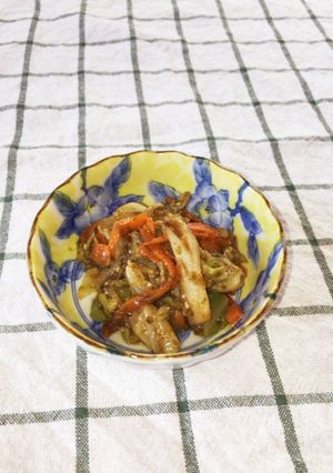キャベツの簡単海苔の佃煮和え-レシピのメイン写真