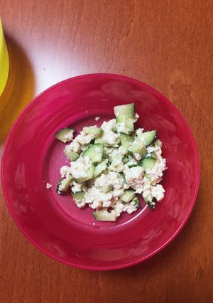 離乳食 きゅうりの豆腐和え-レシピのメイン写真