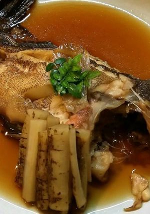 ふわふわ~あこうの煮付け-レシピのメイン写真