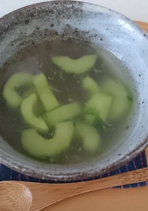 手抜き❗簡単❗キュウリのくず煮-レシピのメイン写真