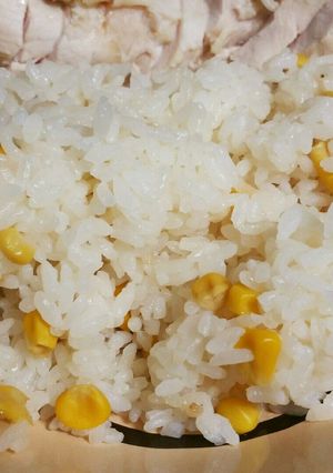 簡単アッサリ上品なトウモロコシご飯♪-レシピのメイン写真