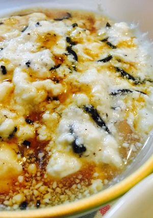 ひじき豆腐のめんつゆ掛け-レシピのメイン写真