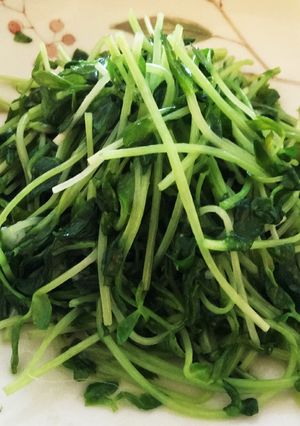 レンジで簡単☆豆苗ナムル-レシピのメイン写真
