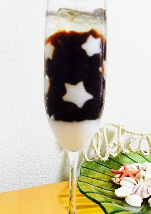 七夕☆大人のコーヒーゼリー☆ 記念日-レシピのメイン写真