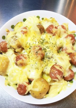 小さなじゃがいも簡単バター♡チーズ♬-レシピのメイン写真