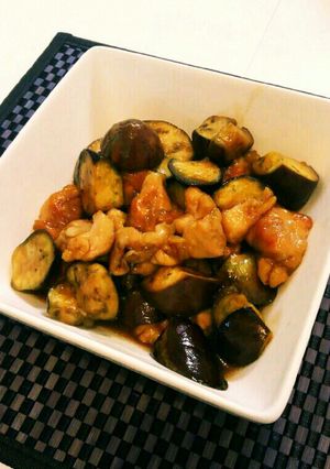 ご飯がすすむ★鶏肉と茄子の甘辛煮-レシピのメイン写真