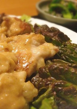 ちゅるふわ鶏胸肉の味噌マヨソース焼き-レシピのメイン写真