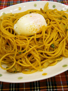豚バラ焼肉マヨパスタ-レシピのメイン写真