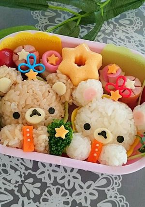 キャラ弁☆リラックマの七夕のお弁当-レシピのメイン写真