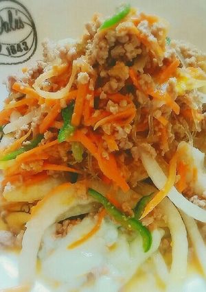 『ひき肉のオイスター炒め』-レシピのメイン写真