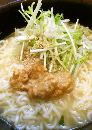 ナッツパワーで夏を元気に塩ラーメン-レシピのメイン写真