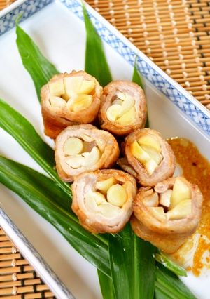 新しょうがの肉巻き-レシピのメイン写真