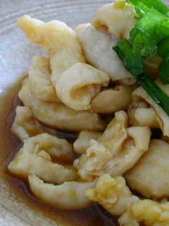鶏皮のプルプル柚子胡椒和え-レシピのメイン写真