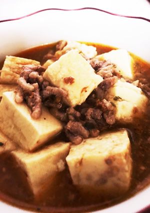 【材料これだけ】超簡単くずれない麻婆豆腐-レシピのメイン写真