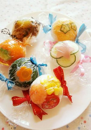 カラフル♪キャンディおにぎり-レシピのメイン写真