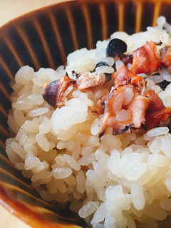 カメノテの炊き込み御飯-レシピのメイン写真