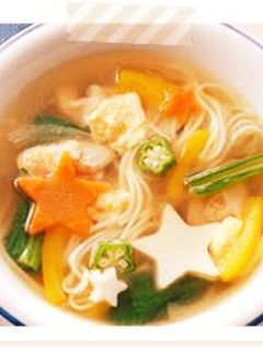 七夕そうめんの簡単スープ-レシピのメイン写真