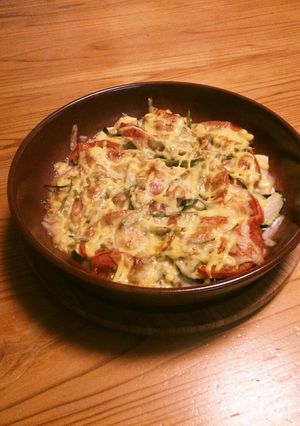 簡単♪夏野菜チーズ焼き-レシピのメイン写真