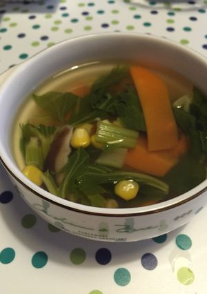 簡単✧セロリの葉でスープ！！-レシピのメイン写真