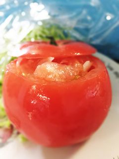 トマトのカップサラダ-レシピのメイン写真