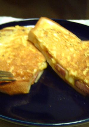 フォークとナイフで食べる☆ホットサンド☆-レシピのメイン写真