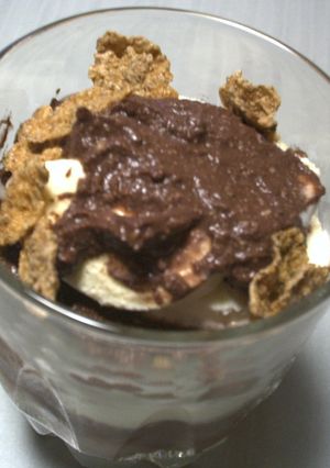 混ぜるだけ♪豆腐チョコレートパフェ☆-レシピのメイン写真
