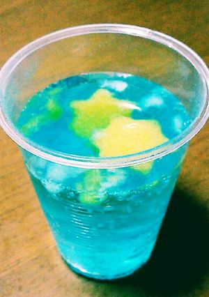 娘が作った★たなばたソーダー★-レシピのメイン写真