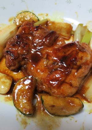 簡単！美味！鶏肉の照り焼きカレー味-レシピのメイン写真