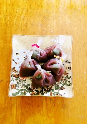 よもぎ餅入り水羊羹-レシピのメイン写真