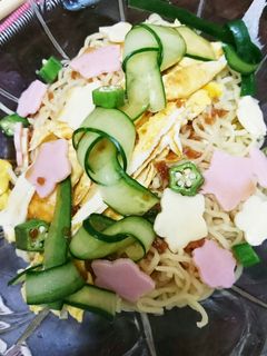 七夕☆天の川冷やし中華-レシピのメイン写真