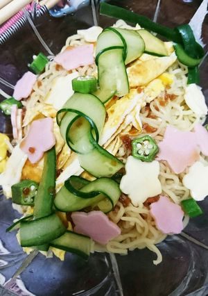 七夕☆天の川冷やし中華-レシピのメイン写真