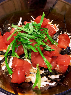 土佐醤油のまぐろ漬け丼-レシピのメイン写真