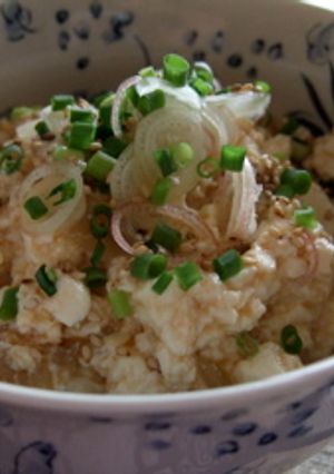 ザーサイの豆腐丼-レシピのメイン写真