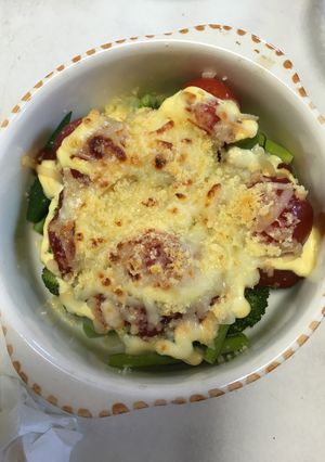 夏野菜の温サラダ？-レシピのメイン写真