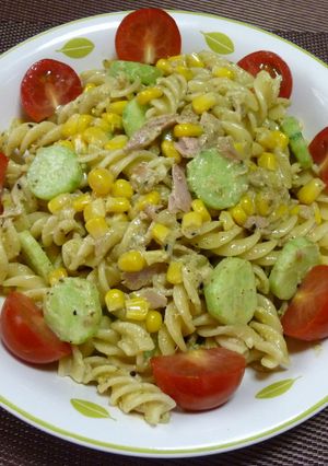 フジリのサラダ風パスタ-レシピのメイン写真