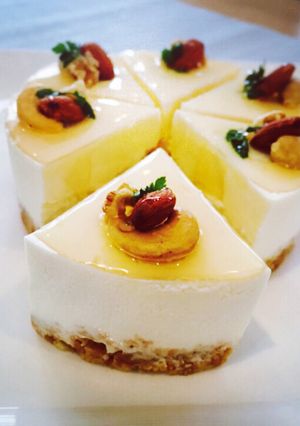 ハニーレアチーズケーキ-レシピのメイン写真