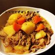 レンジでずぼら肉じゃが