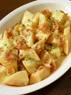 ベーコン&たけのこのとろ~りチーズ焼き-レシピのメイン写真