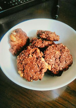 パン粉でココアくるみクッキー-レシピのメイン写真