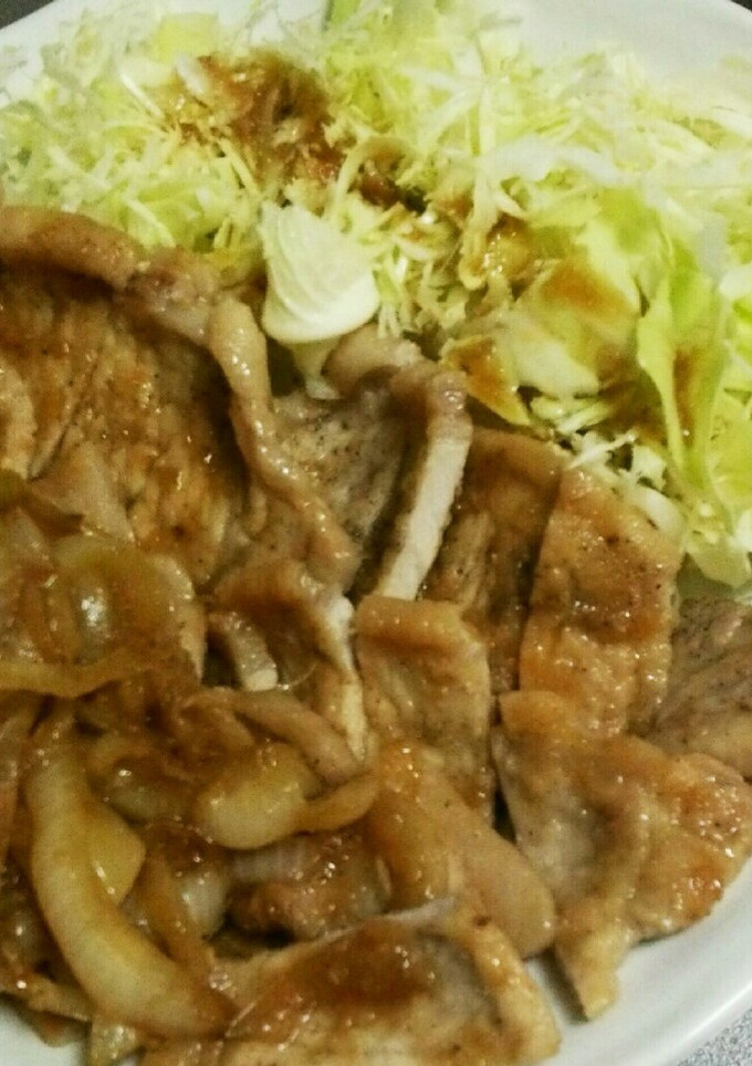 簡単＆美味しい豚のしょうが焼き-レシピのメイン写真