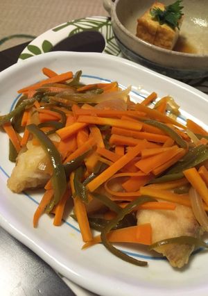 野菜たっぷり！鮭の南蛮漬け-レシピのメイン写真