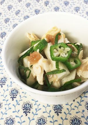 さっぱり♪♪ささみと長芋の梅ポン酢あえ-レシピのメイン写真
