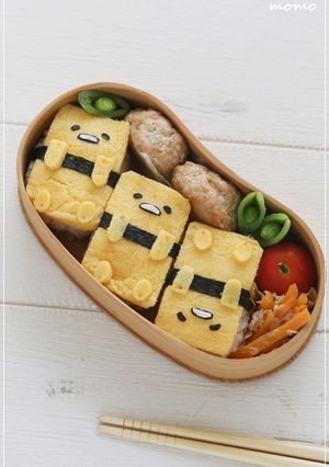 簡単かわいいキャラ弁＊ぐでたま寿司-レシピのメイン写真