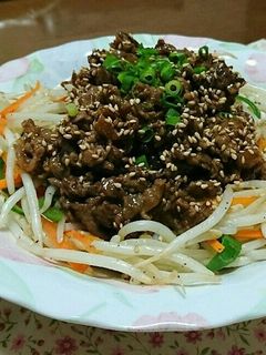 牛肉(豚肉)切り落としと野菜の炒め物-レシピのメイン写真
