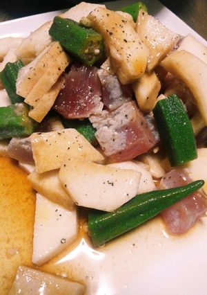 マグロと夏野菜のマリネ-レシピのメイン写真
