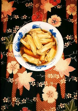 とり手羽中半割の煮物-レシピのメイン写真